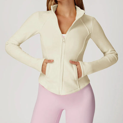 CozyFleece Warm Yoga Jacket