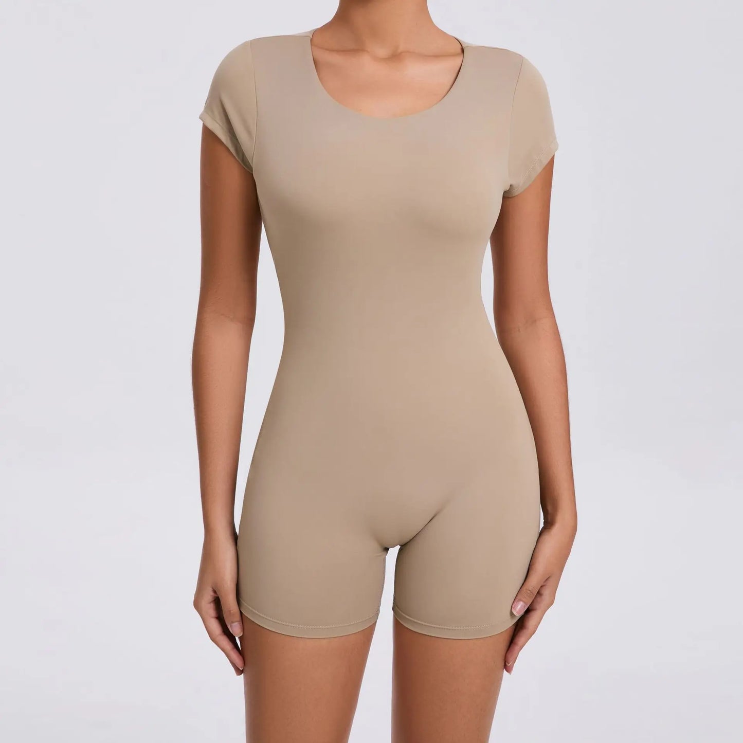 Open Back Yoga Jumpsuit – Hip-Lifting Fit