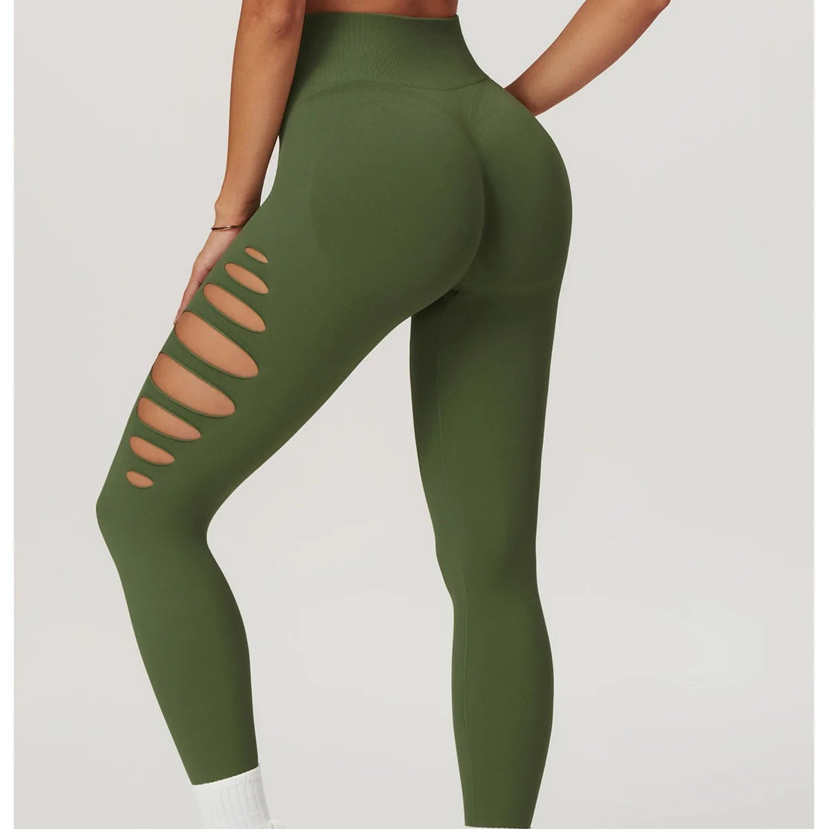 Hot Shot Leggings – High-Waist Fit with Flirty Cut-Outs