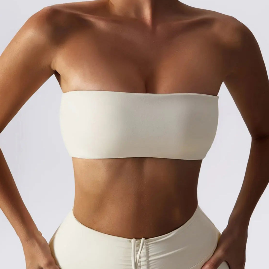 Strapless Quick-Dry Sports Bra