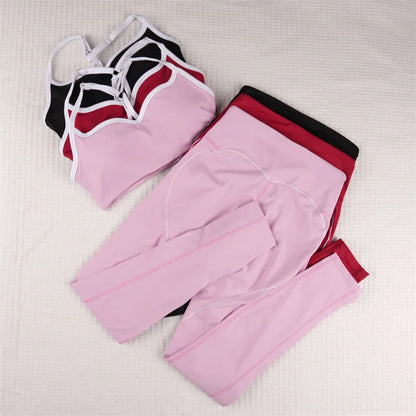 PowerFit Contrast Yoga Set