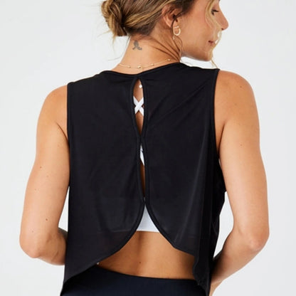 Solid Sports Suspender Top