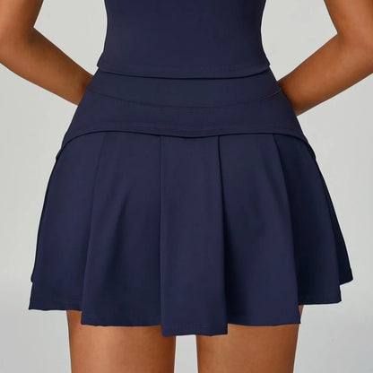 A-Line Tennis Skirt with Pockets