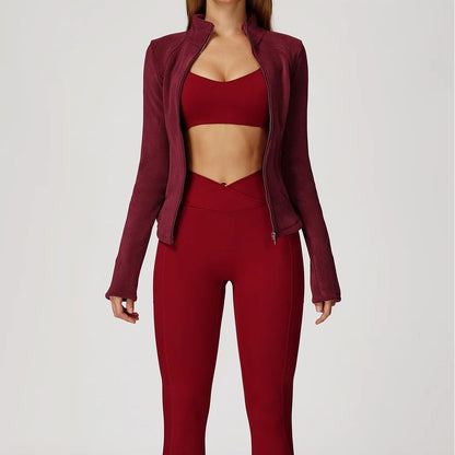 CozyFleece Warm Yoga Jacket