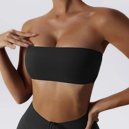 Strapless Quick-Dry Sports Bra