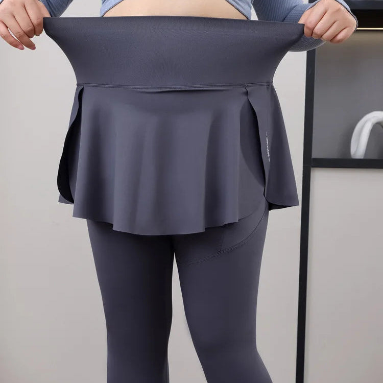 CurveFlex Skirted Yoga Leggings