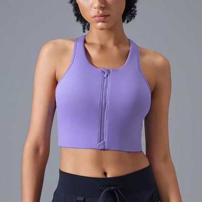 ZipFlex High-Impact Sports Bra