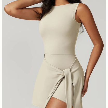 Padel & Yoga Sleeveless Romper Jumpsuit