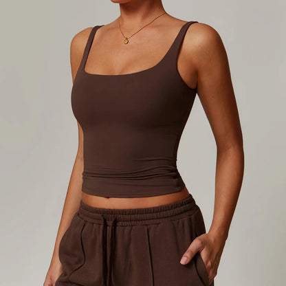 Crop Top Quick-Dry Fitness Shirt