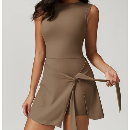 Padel & Yoga Sleeveless Romper Jumpsuit