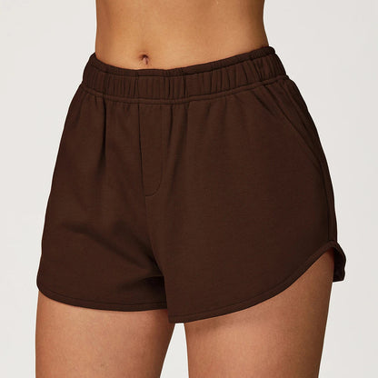 EaseFit Drawstring Yoga Shorts