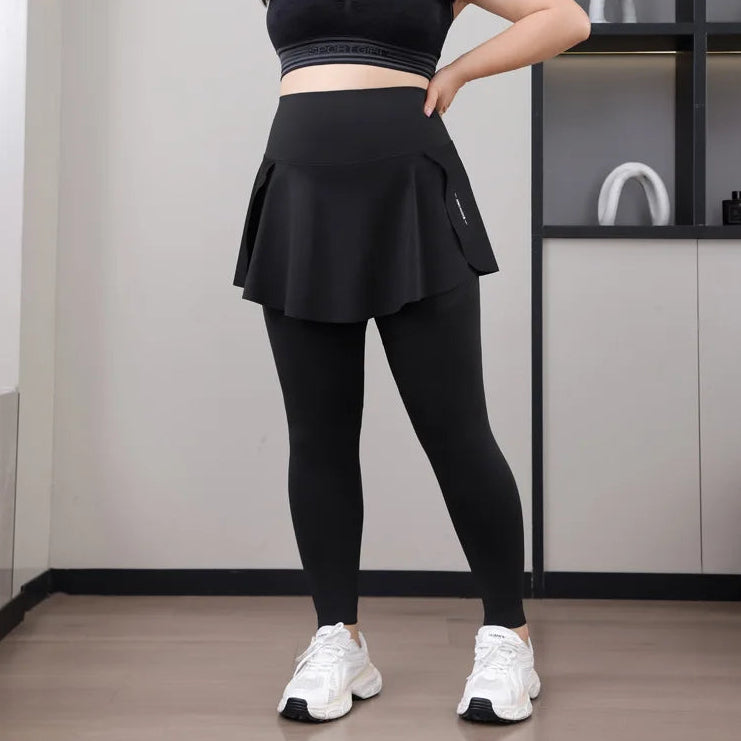 CurveFlex Skirted Yoga Leggings