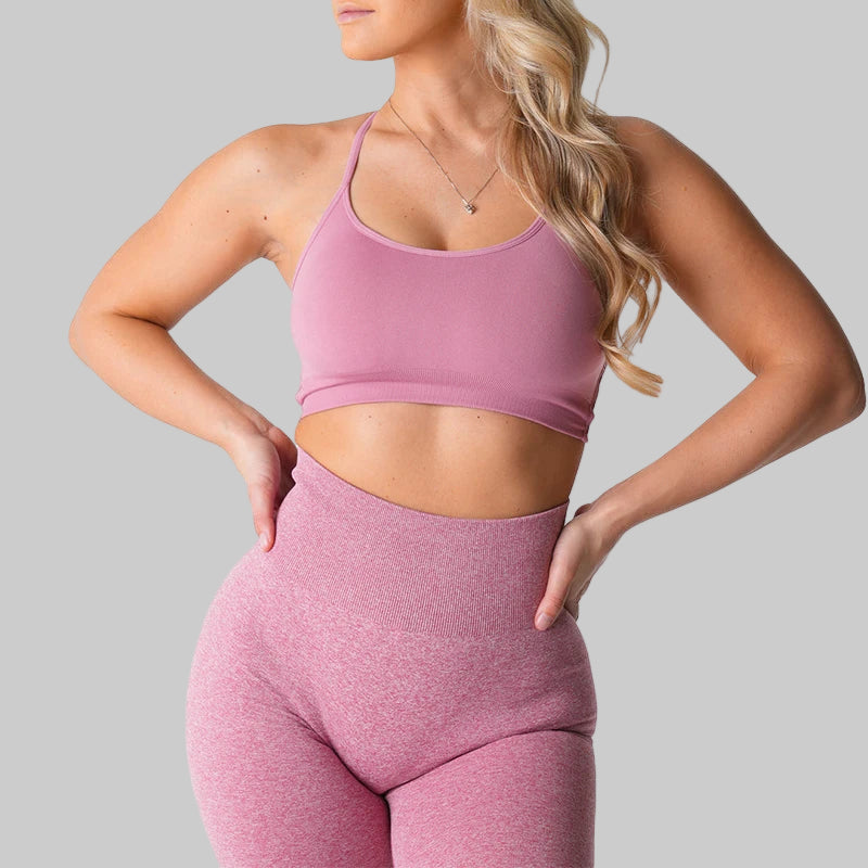 Seamless Sexy Back Padded Top