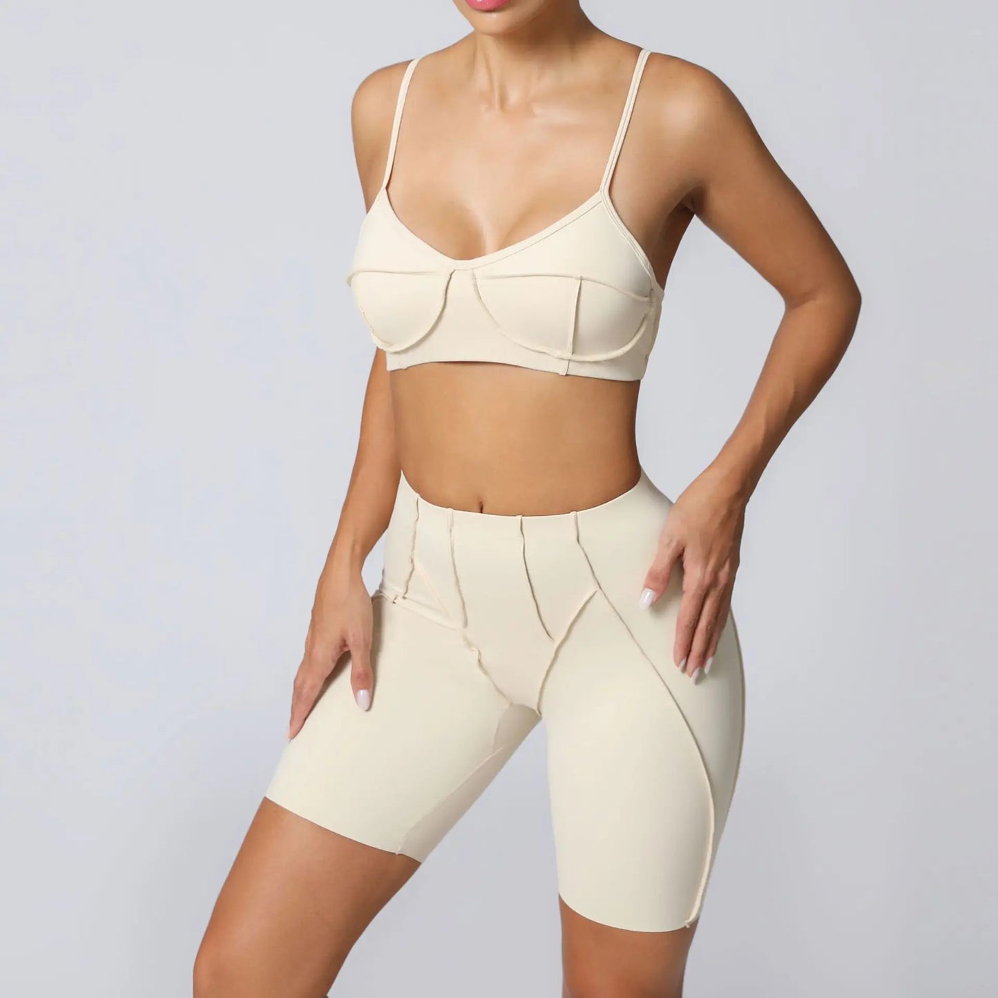 Push-Up Bra & Leggings Yoga Set