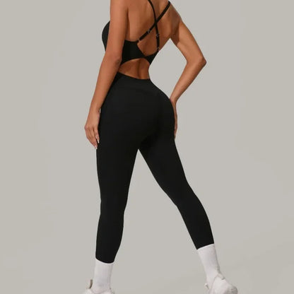 Women’s High-Waist Butt-Lifting Workout Bodysuit