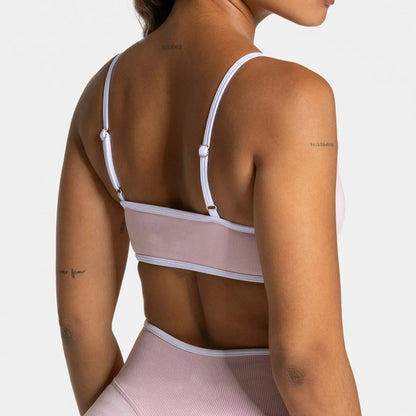 Adjustable High Support Sports Bra