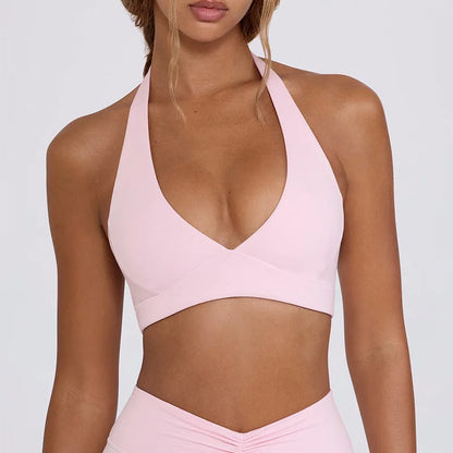 High-Elasticity Padded Sports Bra