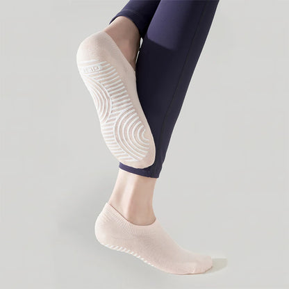 ZenStep Cotton Anti-Slip Yoga Socks (3 Pairs)