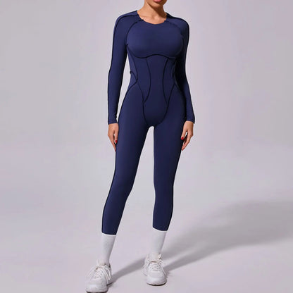 LunaFit Backless Yoga Jumpsuit