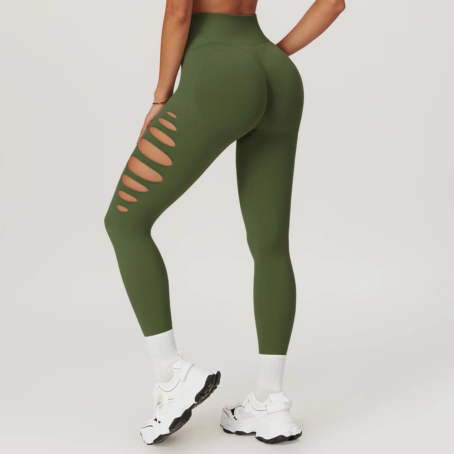 Hot Shot Leggings – High-Waist Fit with Flirty Cut-Outs