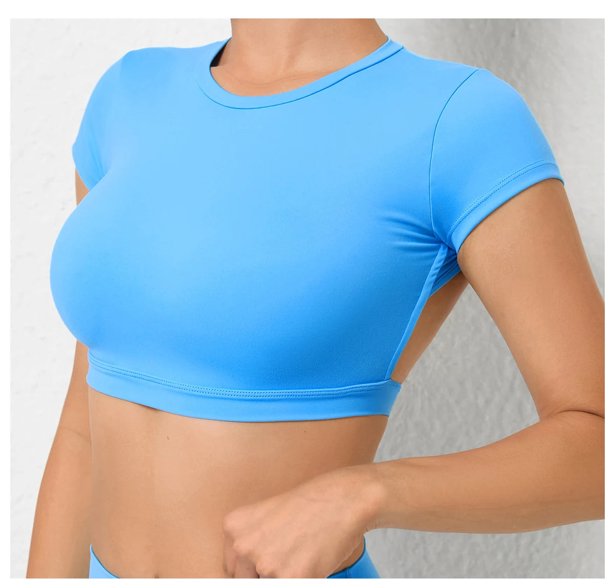 Open-Back Gym Top