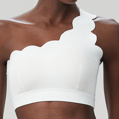 Sexy Single Strap Yoga Bra