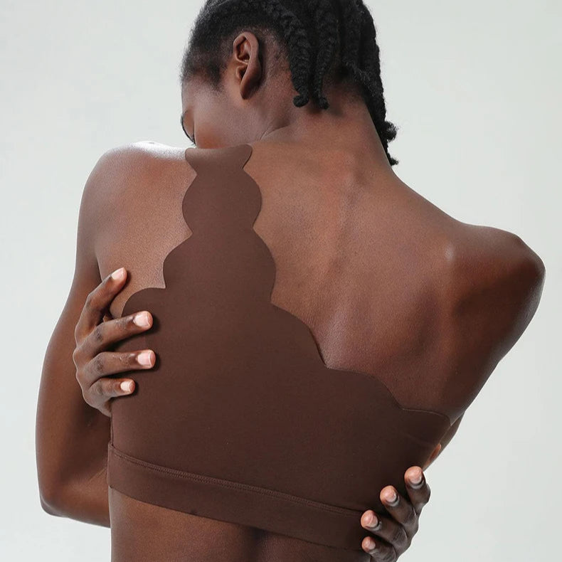 Sexy Single Strap Yoga Bra