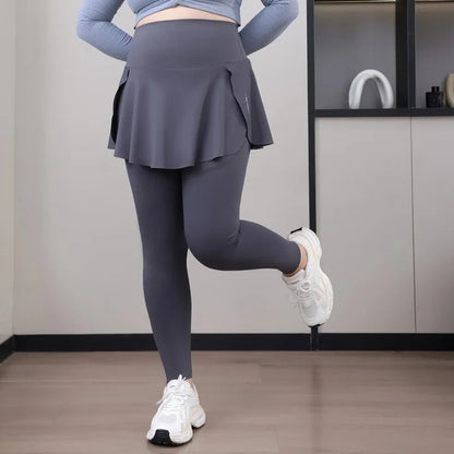 CurveFlex Skirted Yoga Leggings