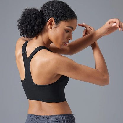 ZipFlex High-Impact Sports Bra