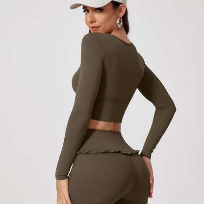 2-Piece Quick-Dry sports Pilates Outfit