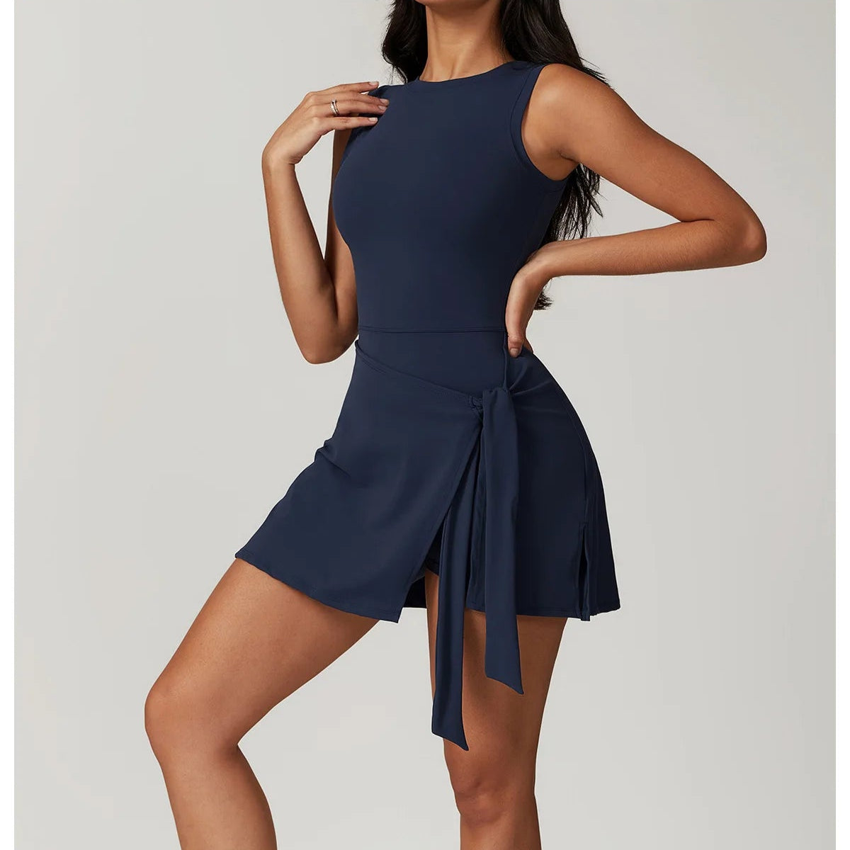 Padel & Yoga Sleeveless Romper Jumpsuit
