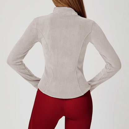 CozyFleece Warm Yoga Jacket