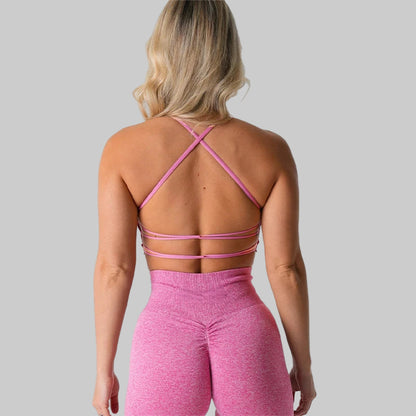Seamless Sexy Back Padded Top