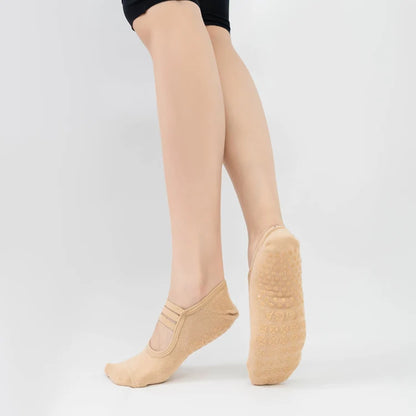 FlexBand Backless Yoga Socks (3 Pairs)