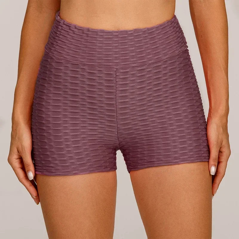 Textured Seamless Outdoor Workout Shorts