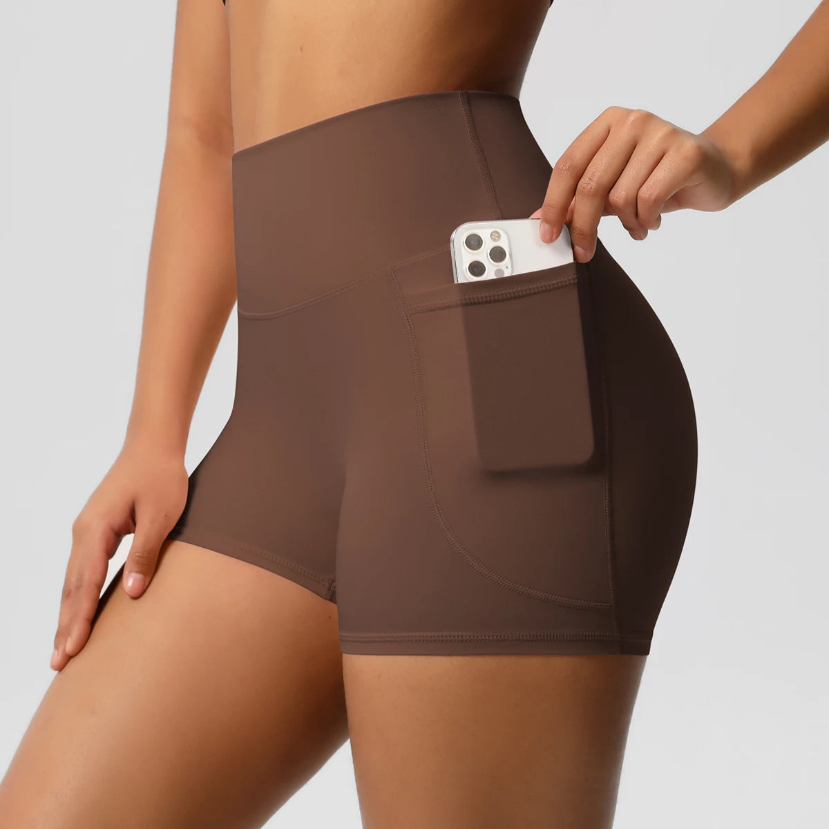 Athletic Shorts with Pockets