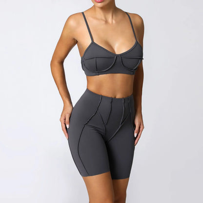 Push-Up Bra & Leggings Yoga Set