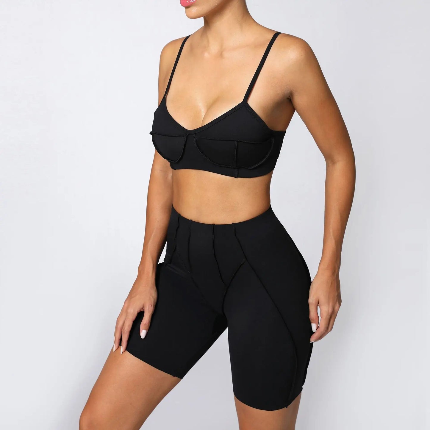 Push-Up Bra & Leggings Yoga Set