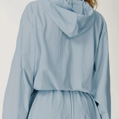 Outdoor UV-Resistant Quick-Dry Hooded Jacket