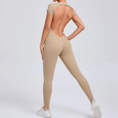 FlowSculpt Bodysuit – Yoga, Fitness & Cycling Ready