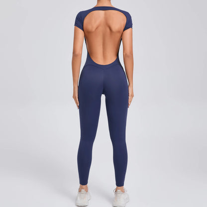 FlowSculpt Bodysuit – Yoga, Fitness & Cycling Ready