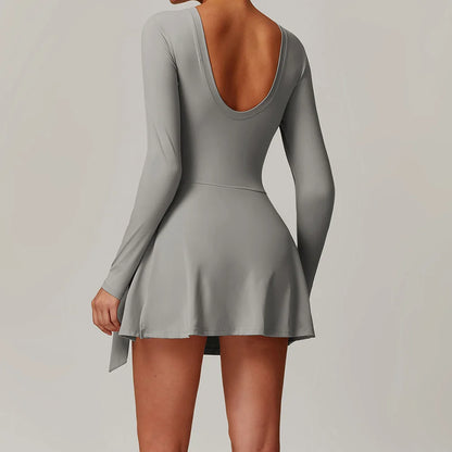 V-Back Fitness Jumpsuit