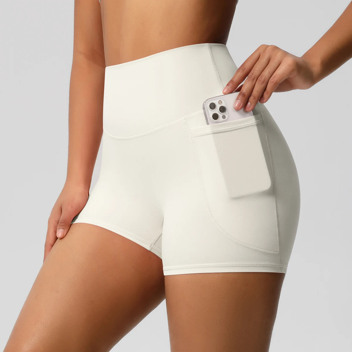 Athletic Shorts with Pockets