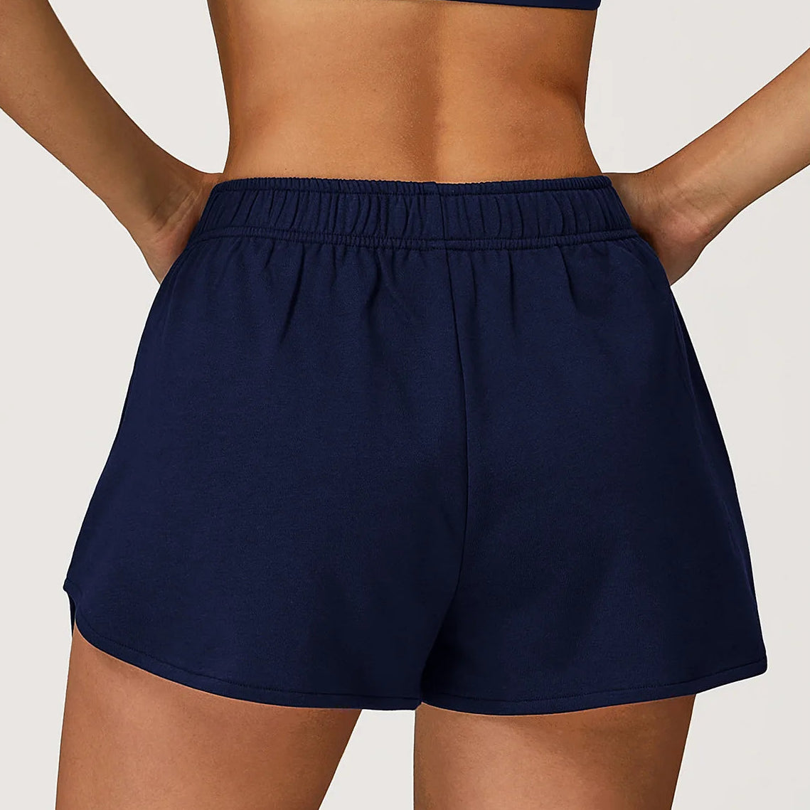 EaseFit Drawstring Yoga Shorts