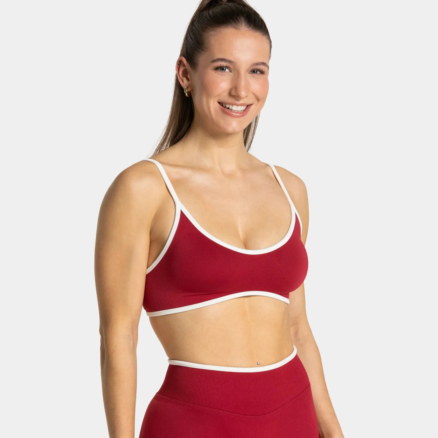 Adjustable High Support Sports Bra