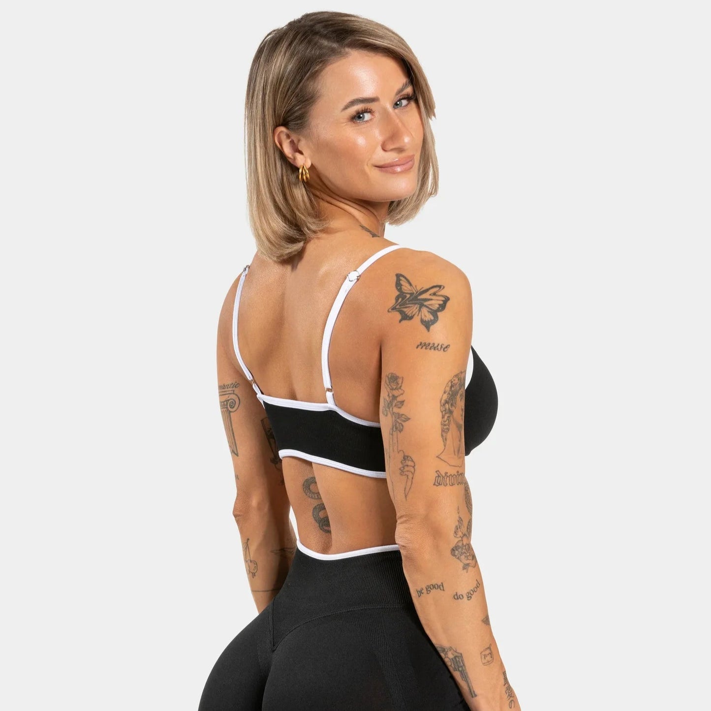 Adjustable High Support Sports Bra