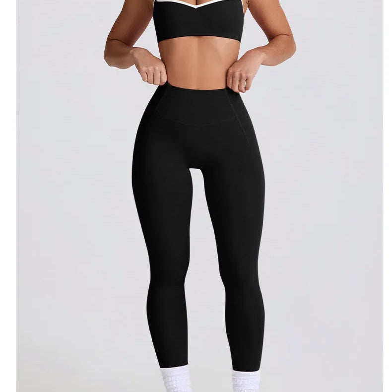 High-Waisted Booty-Enhancing Yoga Leggings