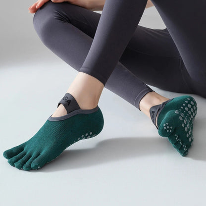 ToeGrip Anti-Slip Pilates Socks