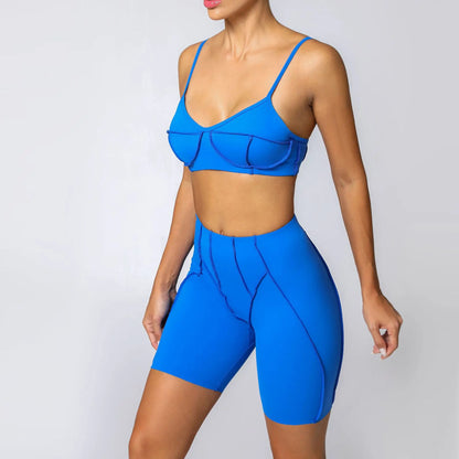 Push-Up Bra & Leggings Yoga Set