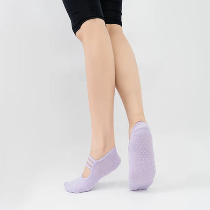 FlexBand Backless Yoga Socks (3 Pairs)